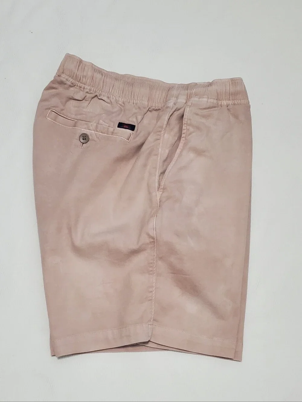 Faherty Essentials Drawstring Hybrid Shorts in Dusty Rose Mens Small